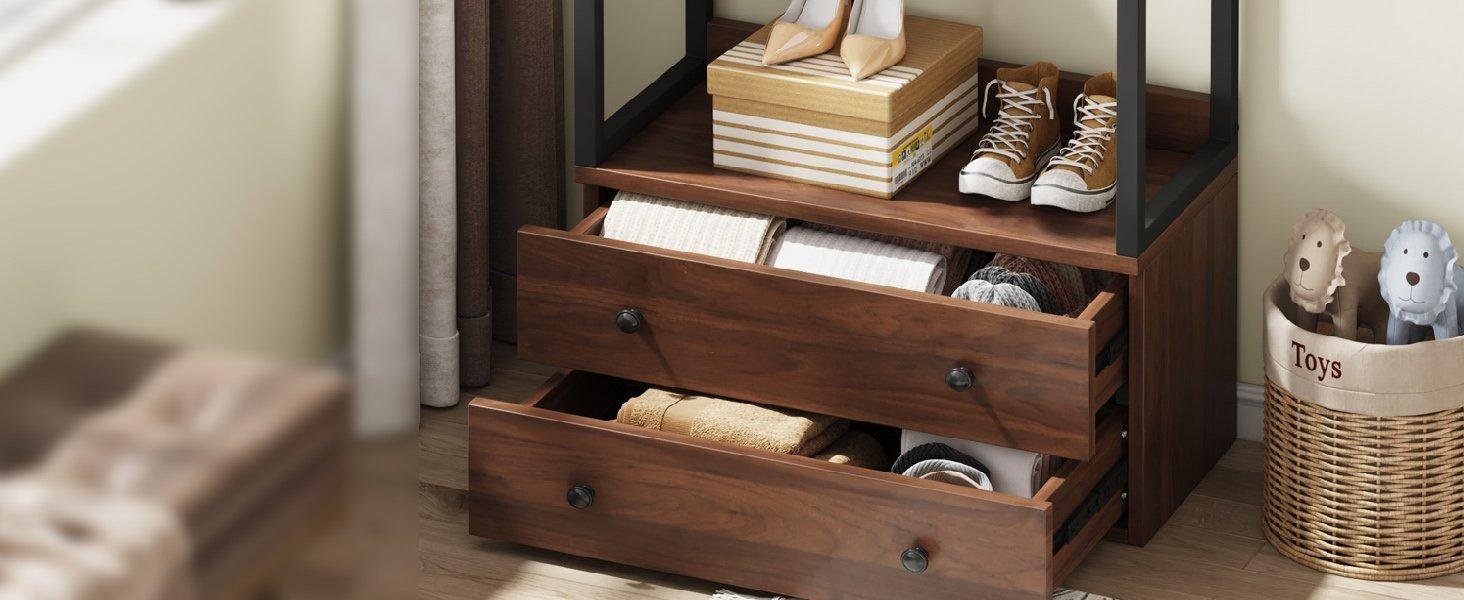 2 Storage Drawers