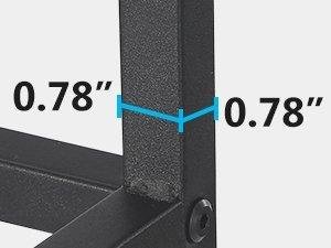 heavy-duty metal frame