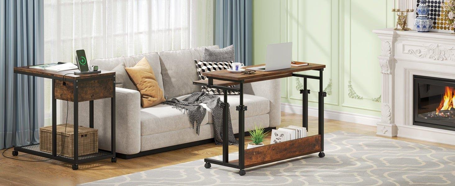 This Small Rolling Desk is Perfect for Working at Home