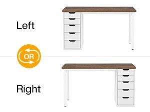 Reversible File Draw Cabinet