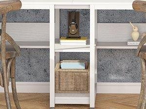 2-Tier Open Storage Shelves