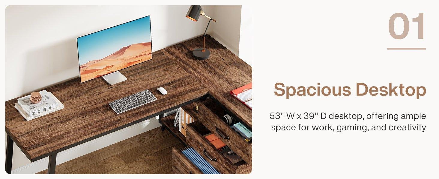 55-inch Spacious Tabletop