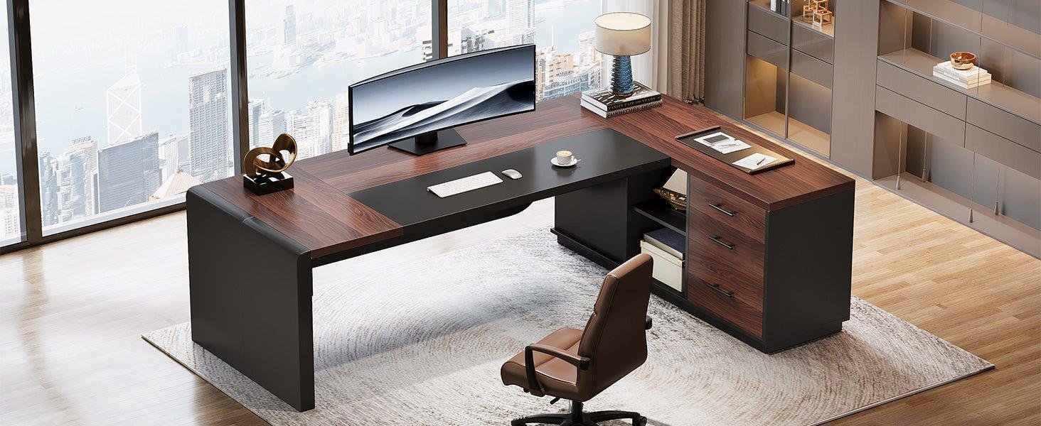 Elevate Up Your Workspace with this Modern Executive Office Desk !