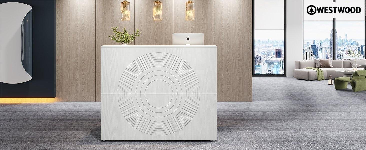 Westwood Reception Desk Modern Front Desk -Time to upgrade your office