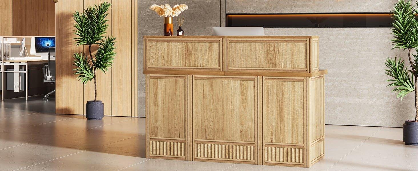 The Reception Desk: A Fusion of Durability and Distinctive Design