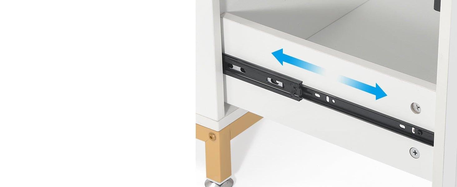 Smooth drawer slides