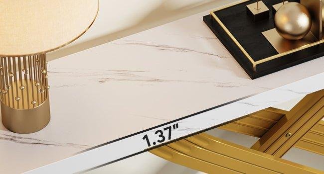 Faux Marble Tabletop