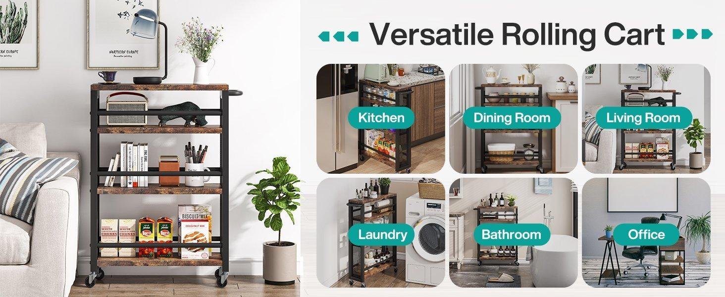 Multifunctional Trolley Cart