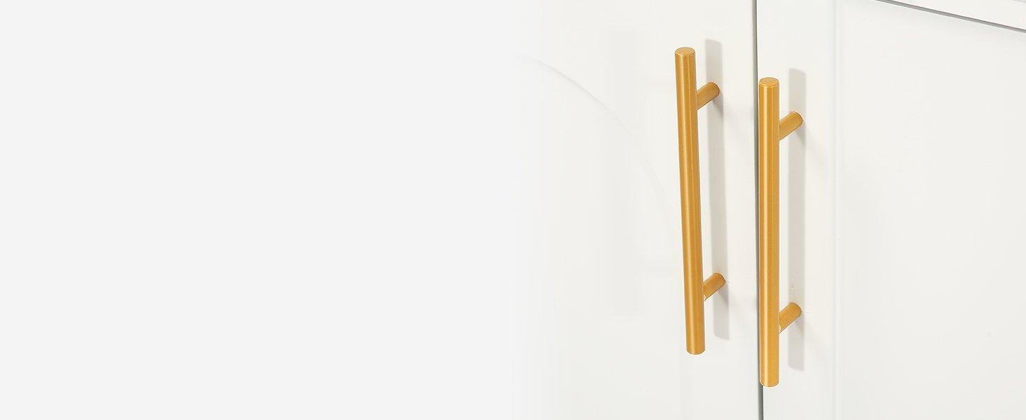 Golden Metal Handles