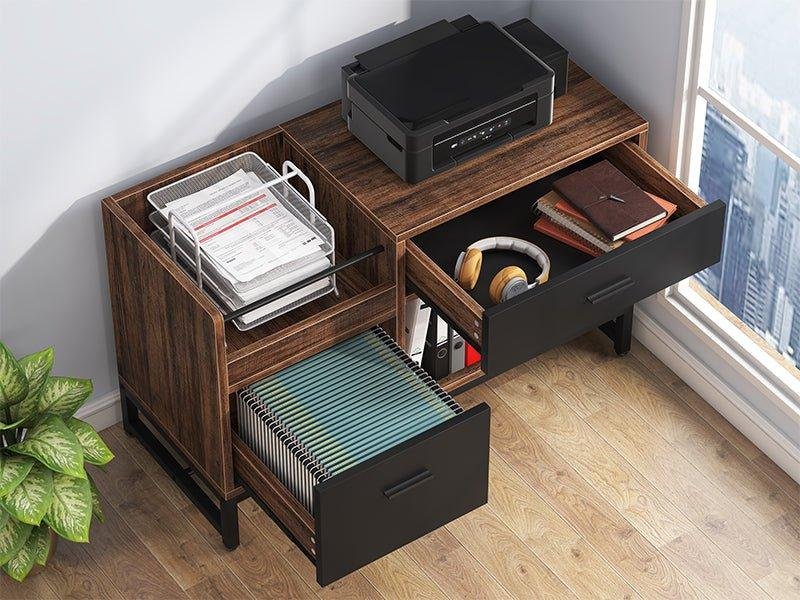 2-Drawer File Cabinet – The Perfect Organization Solution for Your Home Office!