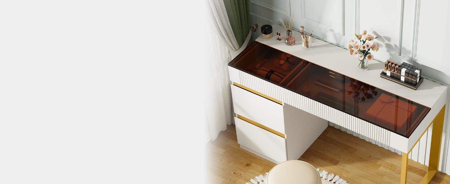 Ample Tempered Glass Top