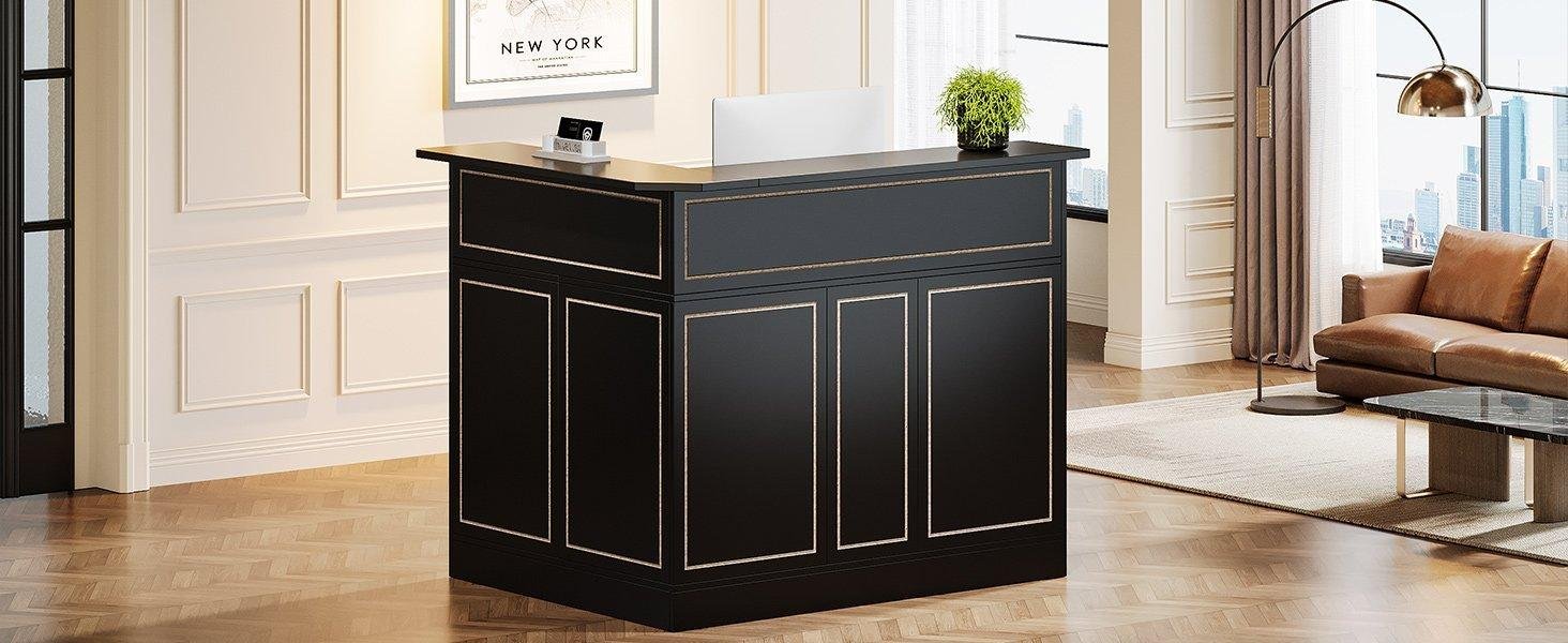 Stylish Functional Reception Desk—Elevate Your Business Now