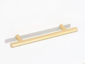 Gold metal handle