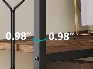 Thickened metal frame
