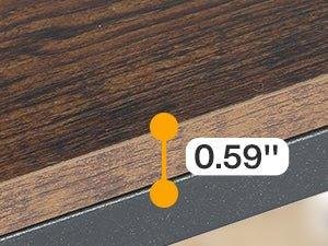 0.59 inche Engineer Wood