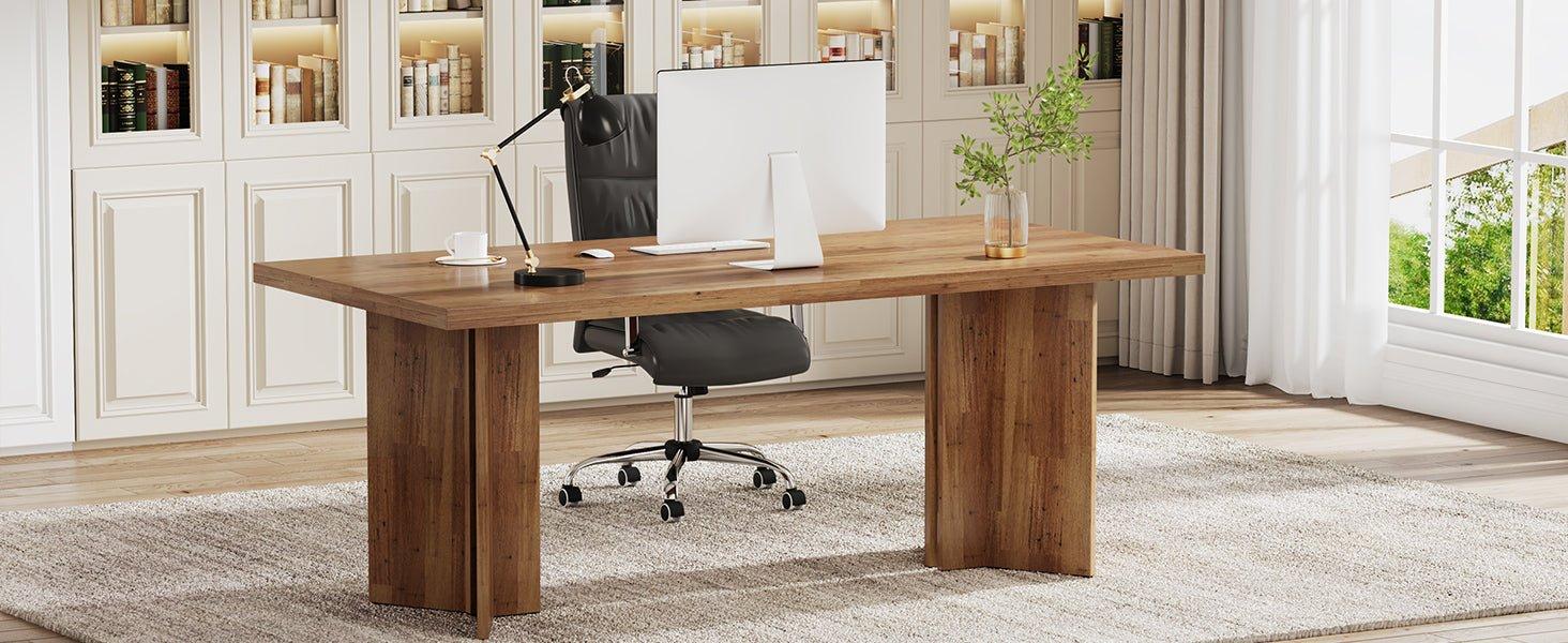 Westwood 63-inch Executive Desk, Home Office Computer Desk with Large Tabletop