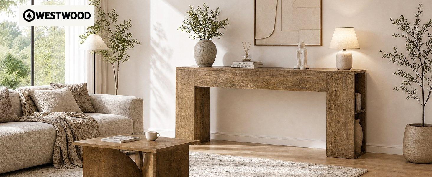 79-Inch Extra Long Console Table