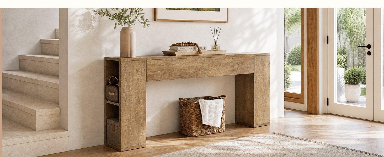 The elegant panel details and sleek silhouette effortlessly elevate any space, from entryways to living room