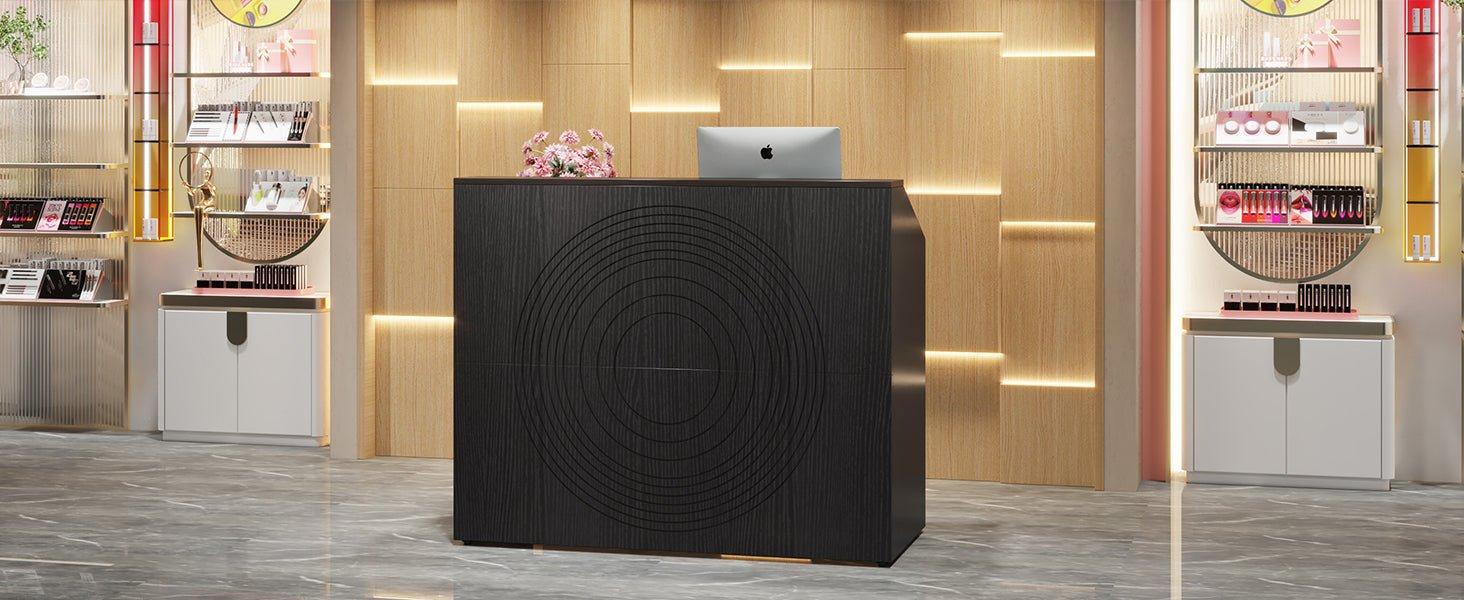 Add a pop of color to your reception room or Lobby Salon