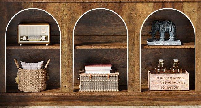 Archway Segmentation and Storage Space