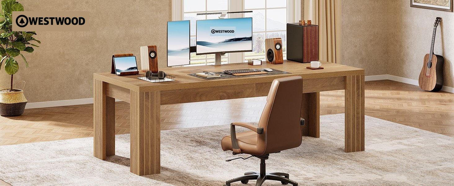 Westwood 78.74-Inch Extra Long Computer Desk