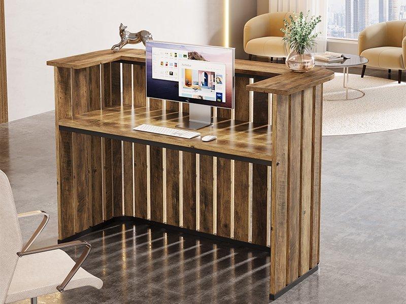 Westwood Modern Reception Desk with Counter