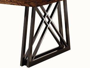 Sturdy X-Shaped Legs