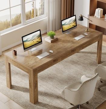 78.7" Executive Desk, 2-Person Desk Computer Office Desk Workstation