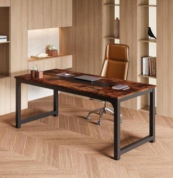 Rectangular Conference Table, 6FT Meeting Seminar Table Computer Desk