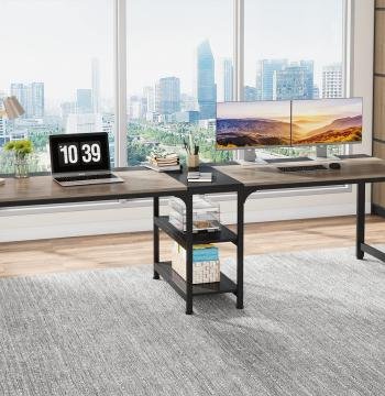 Desks With Shelves