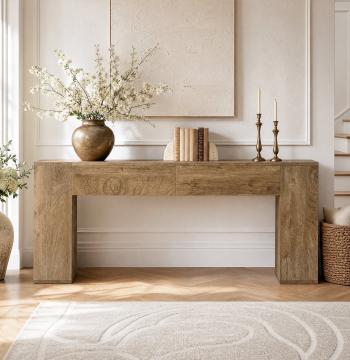 70 Inch Long Console Table